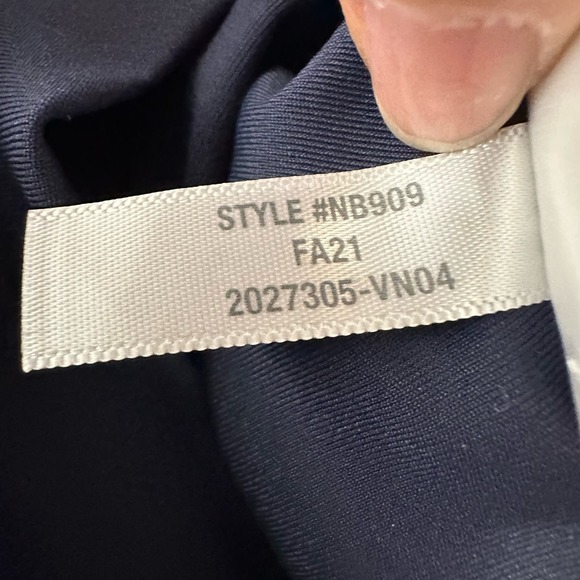 Madewell MWL Form High Rise Navy Blue Leggings Active Workout Size Small NWOT - Picture 6 of 8